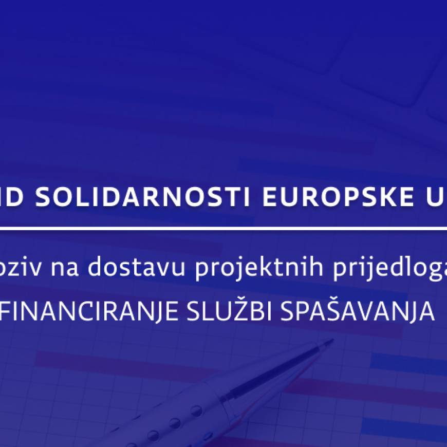 Novi projekat iz Fonda solidarnosti Europske unije