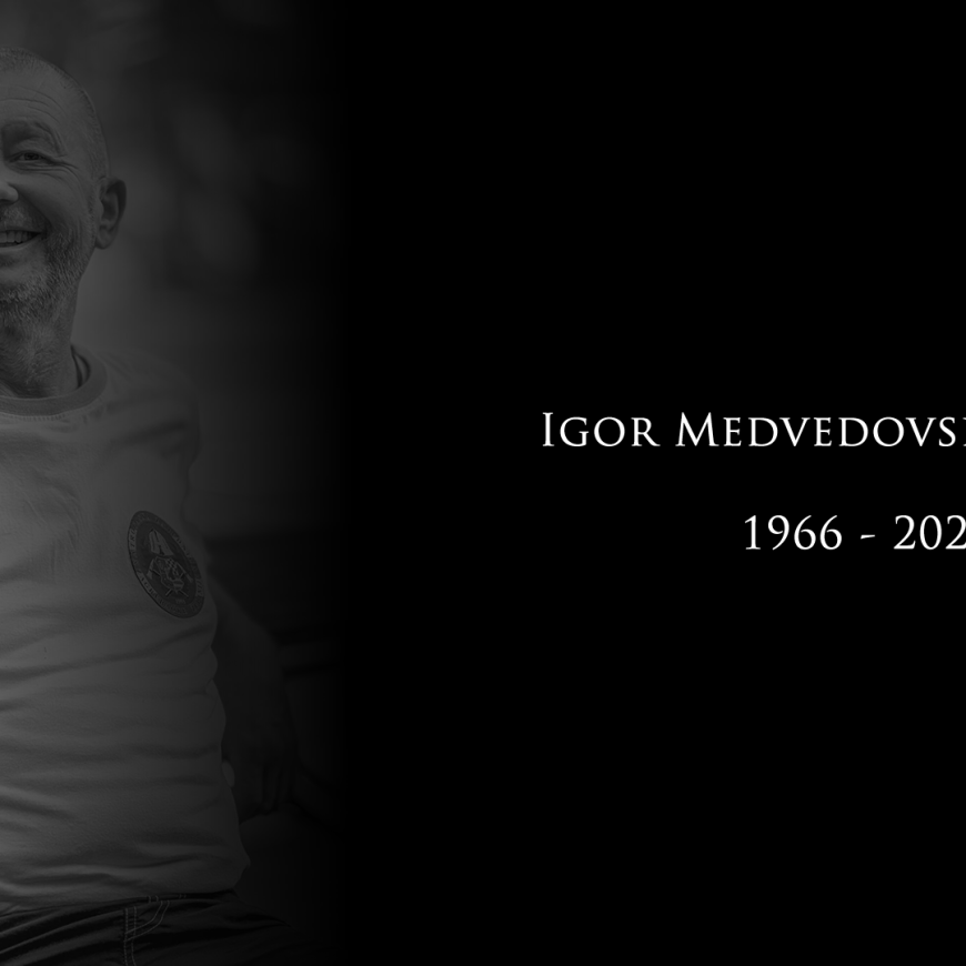 POSLJEDNJE ZBOGOM – IGOR MEDVEDOVSKI “MEDO”
