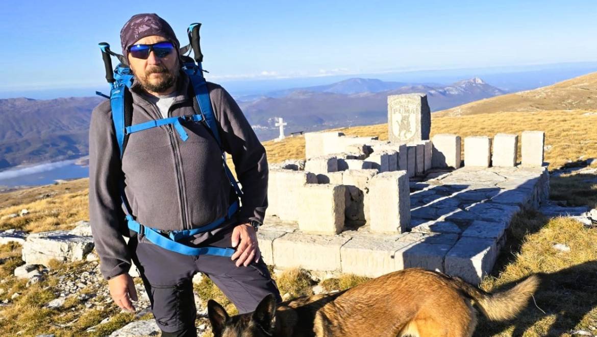 K9 tim sudjelovao u dvodnevnom usponu na Troglav